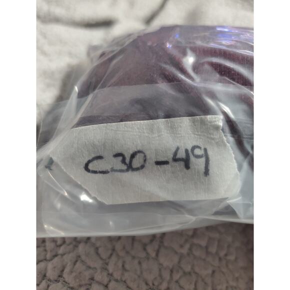 J.Crew Sweater Men's Sz LT Burgundy V-Neck Cotton Cashmere Long Sleeve Pullover - Picture 10 of 10